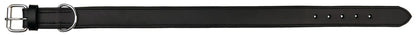 Trixie Halsband Hond Active Leer Breed Zwart