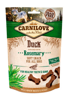 Carnilove Soft Snack Eend / Rozemarijn