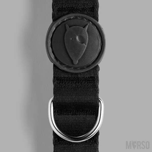 Morso Halsband Hond Gerecycled Pureness Zwart
