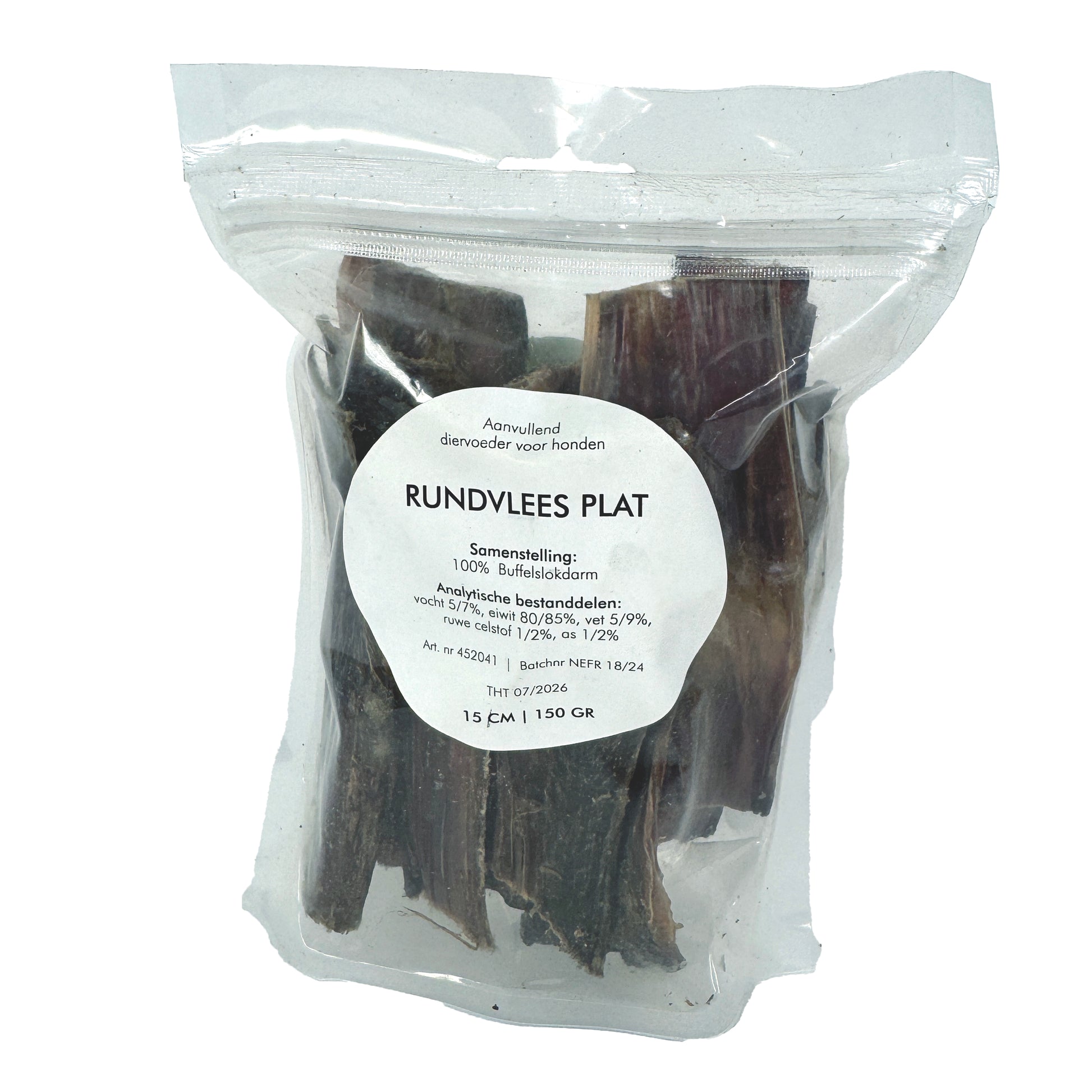 Petsnack Rundvlees Plat