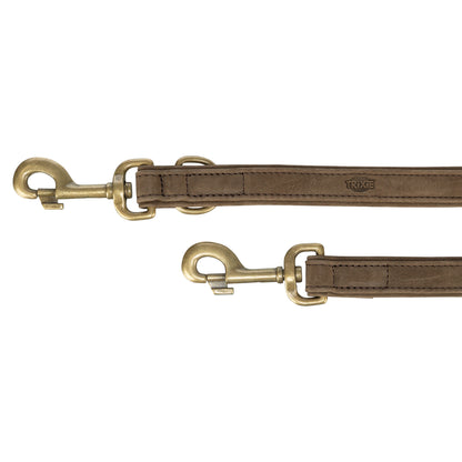 Trixie Hondenriem Pure Verstelbaar Leer Bruin