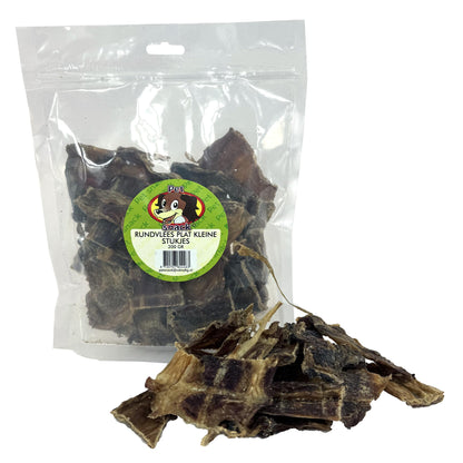 Petsnack Rundvlees Plat Kleine Stukjes