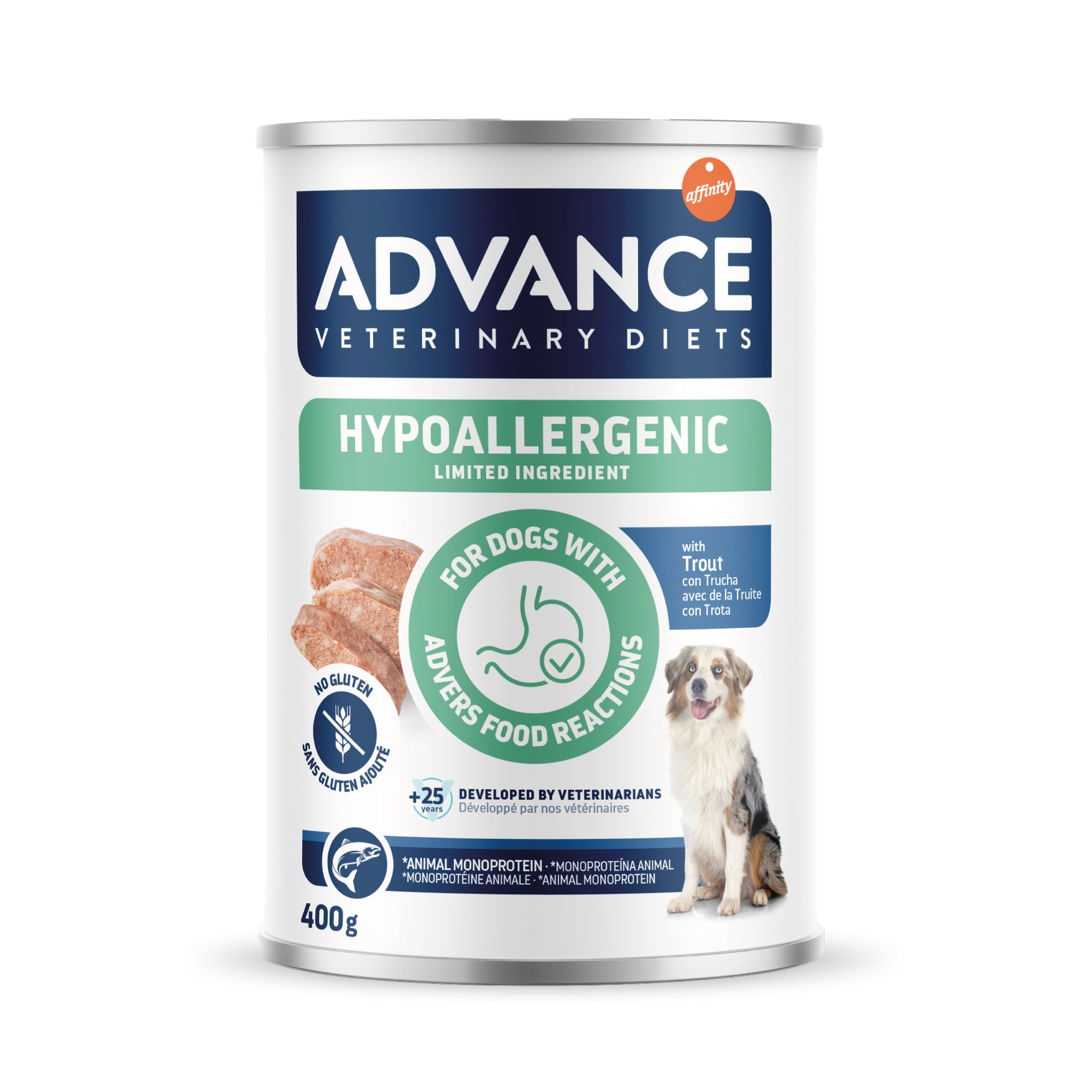 Advance Veterinary Diet Dog Hypoallergenic Trout