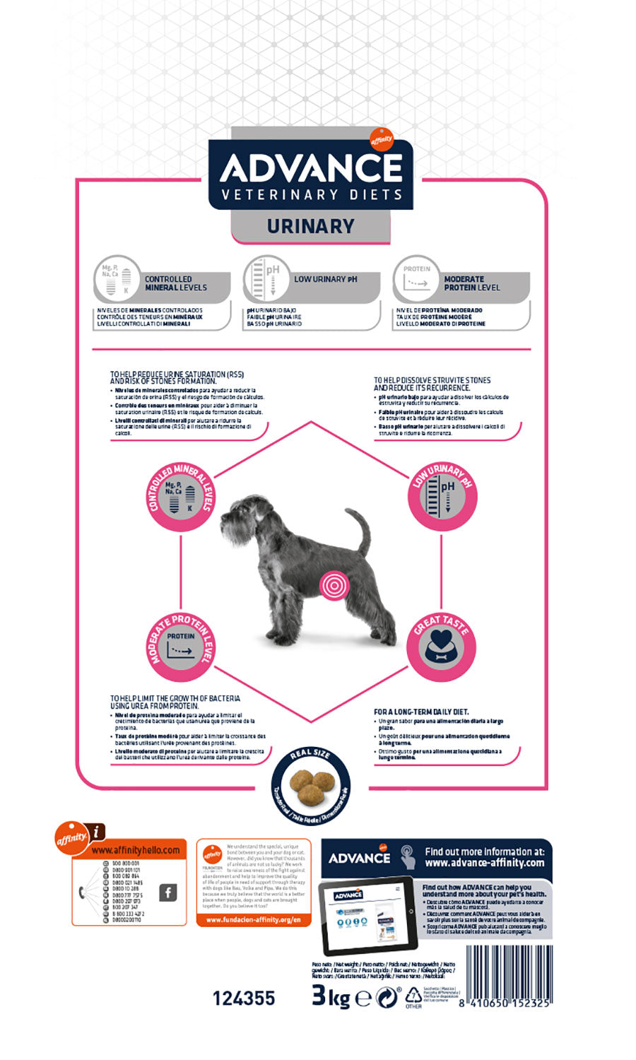 Advance Veterinary Diet Dog Urinary Urinewegen